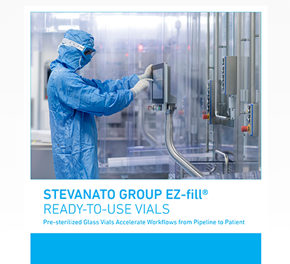 Stevanato Group EZ-fill® 免洗免灭型（RTU）小瓶