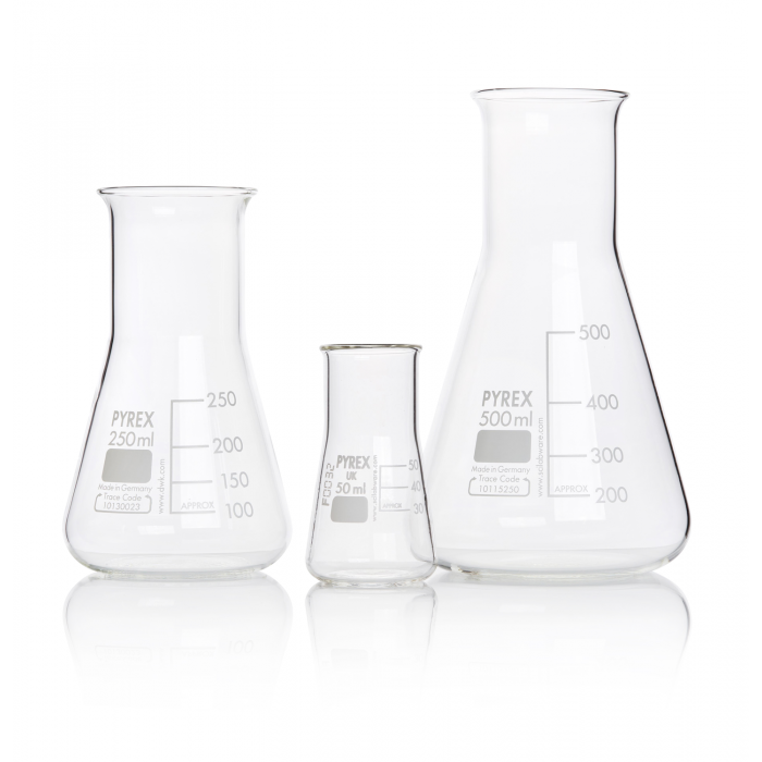 PYREX®烧瓶，锥形，宽颈 1000 mL